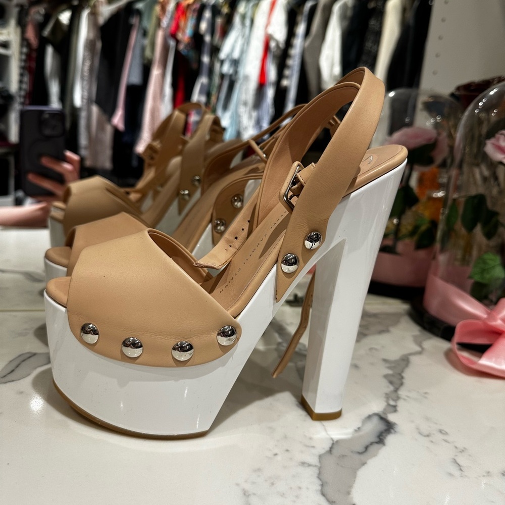 Giuseppe Zanotti ultra high sandals, never worn